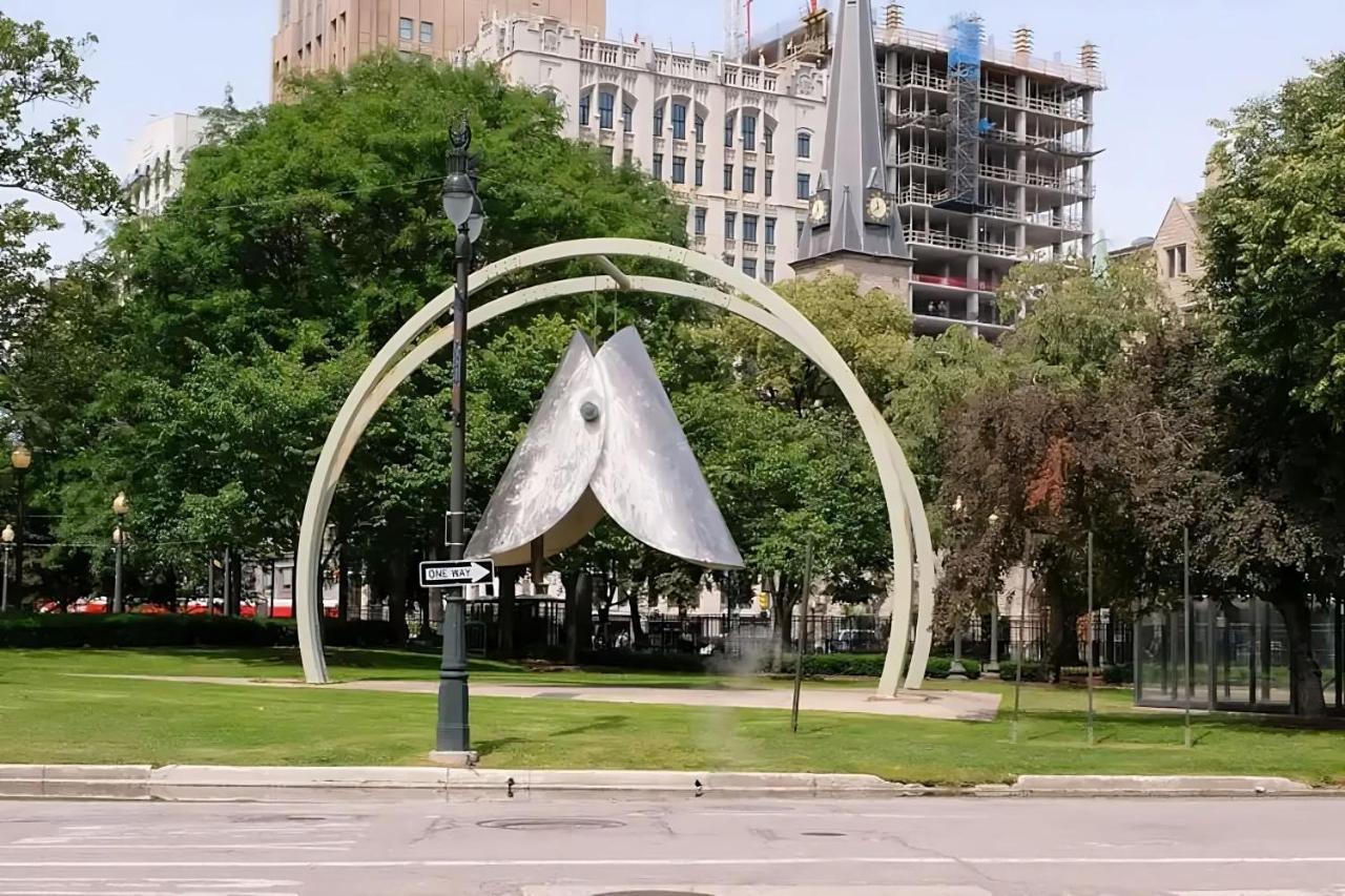 Amazing 1 Bedroom Apt In City Center Detroit Exteriör bild