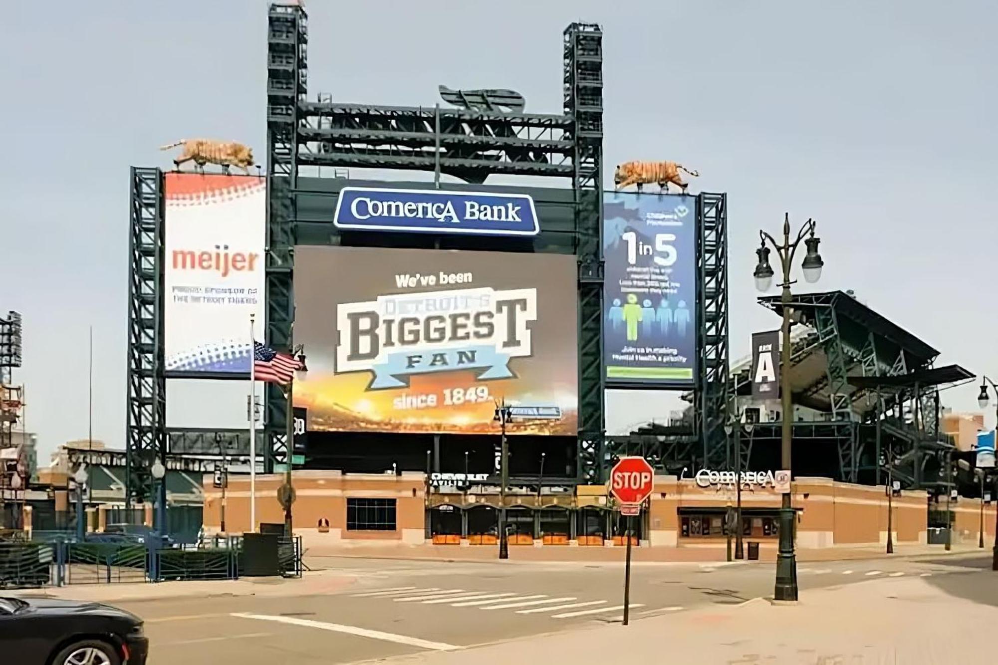 Amazing 1 Bedroom Apt In City Center Detroit Exteriör bild